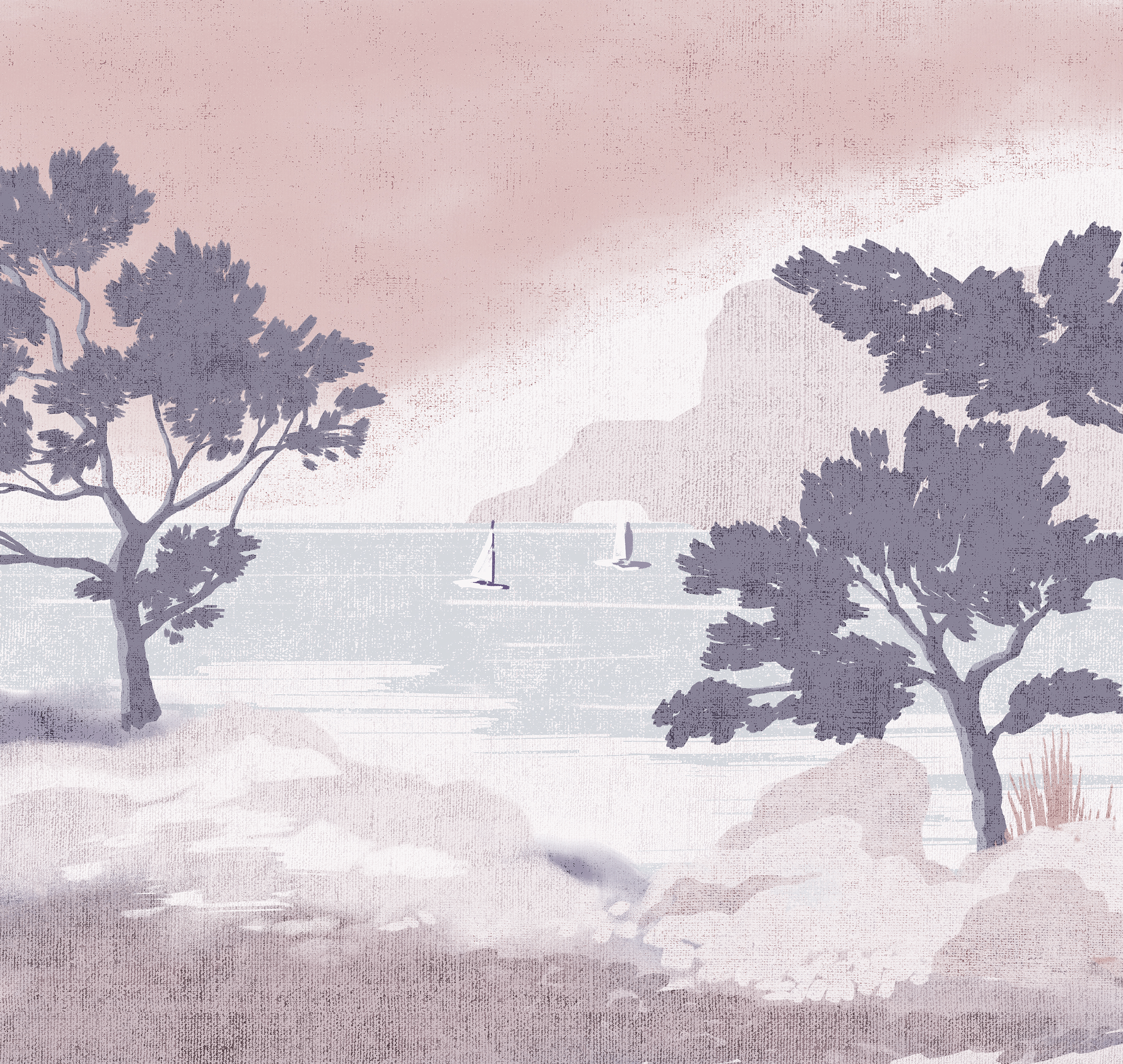 Панно Loymina Пейзаж 2 Бухта ART18 007 3×6